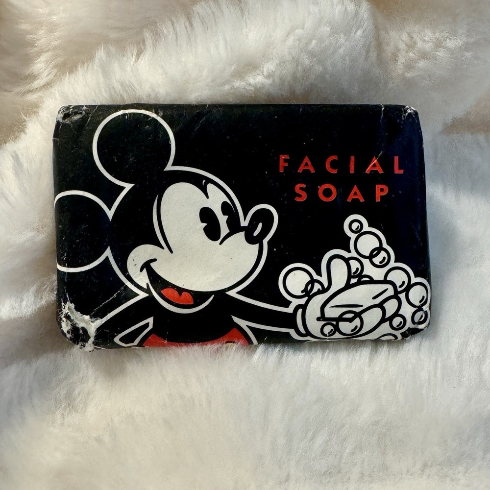 Mickey Mouse Facial Soap 1955 Club box Walt‎ Disney Resorts Vintage